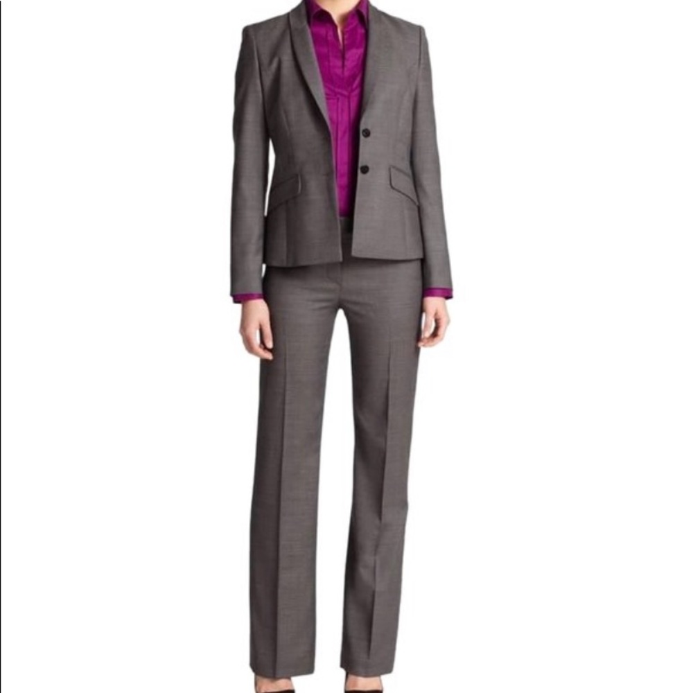 Hugo Boss Steel Grey Suit